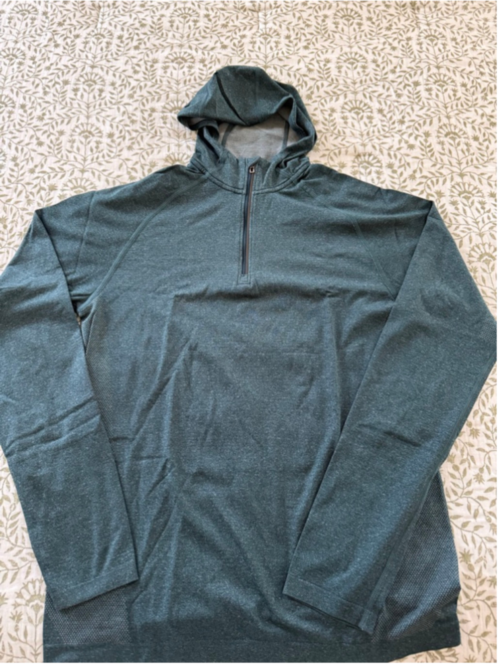 Men's Lululemon Teal & Gray Hoodie S